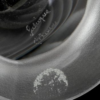 VASER, ett par, glas, Lalique, 1900-talets andra hälft.