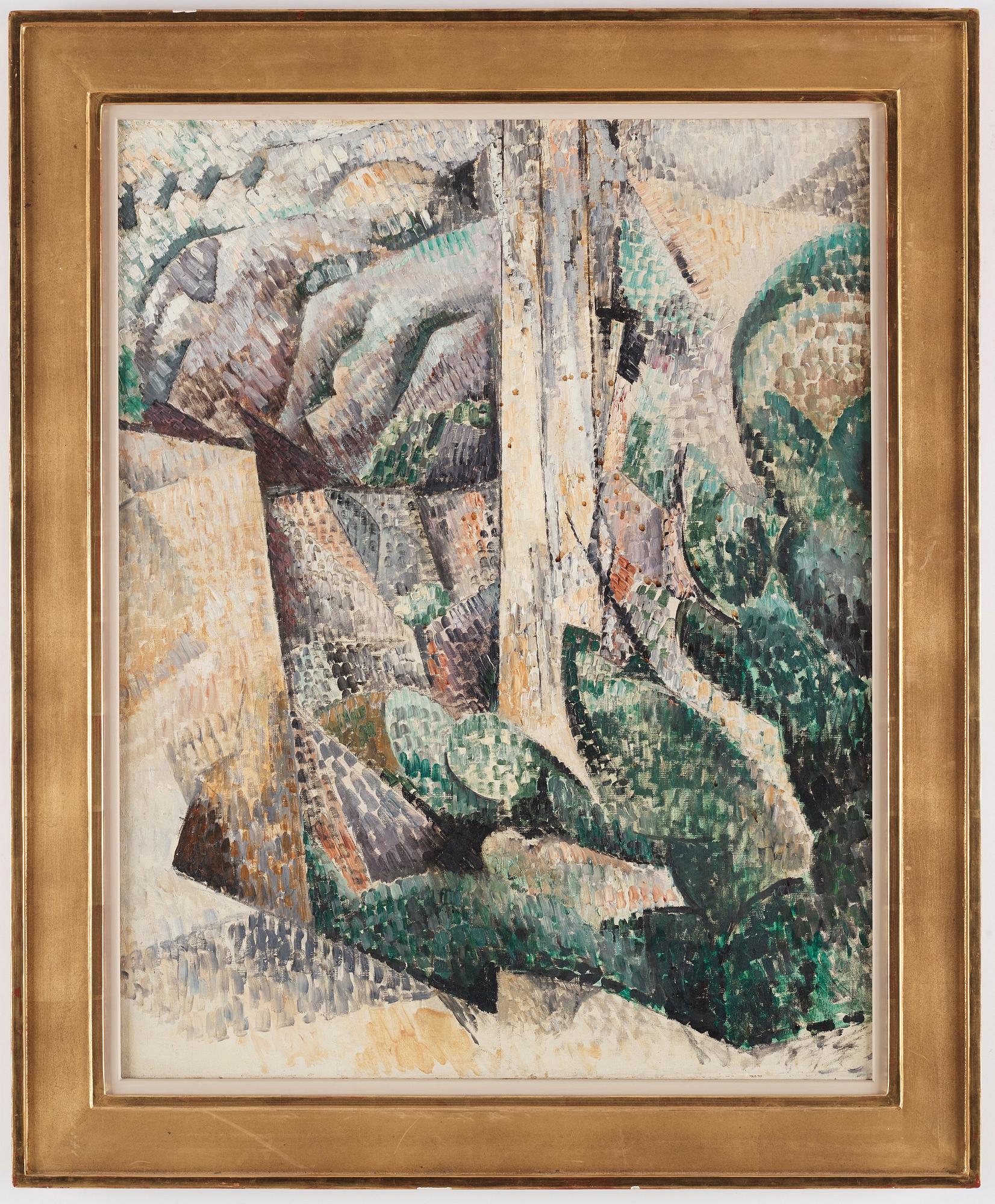 Isaac Grünewald, "Stora stenbrottet II, Cassis".