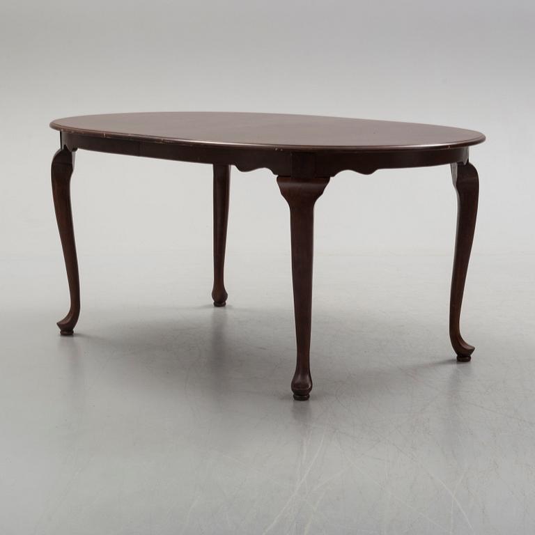 MATSALSGRUPP, 12 delar, rokokostil, 1800-talets slut samt 1900-talets senare del.