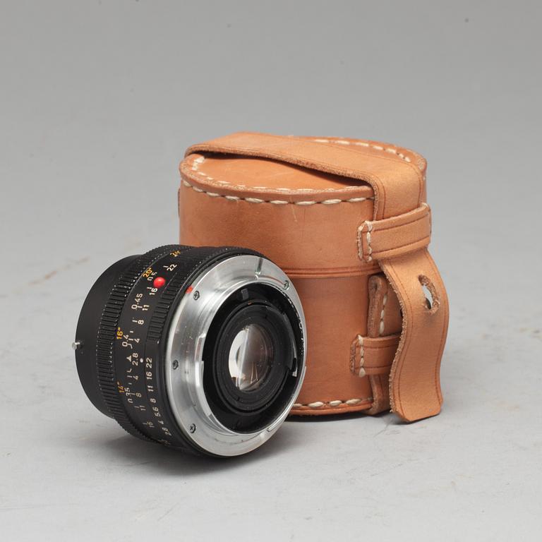 OBJEKTIV, Leica Leitz Wetzlar Elmarit R 1:2,8 / 28 mm.