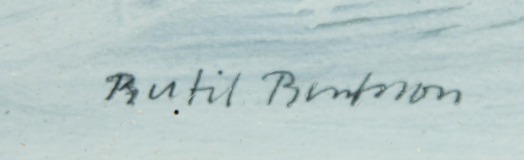 BERTIL BERNTSSON, gouache, sign.