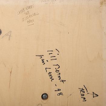 LARS KLEEN, A corner model, Signed Lasse Kleen and dated 1968 under the base.
