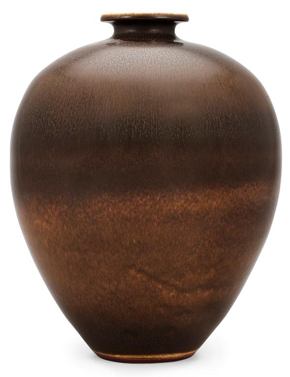 A large Berndt Friberg stoneware vase, Gustavsberg studio 1967.