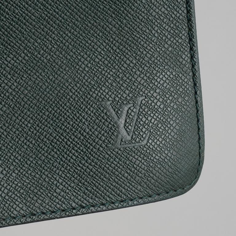 Louis Vuitton, briefcase, "Taiga Kourad". 1996.