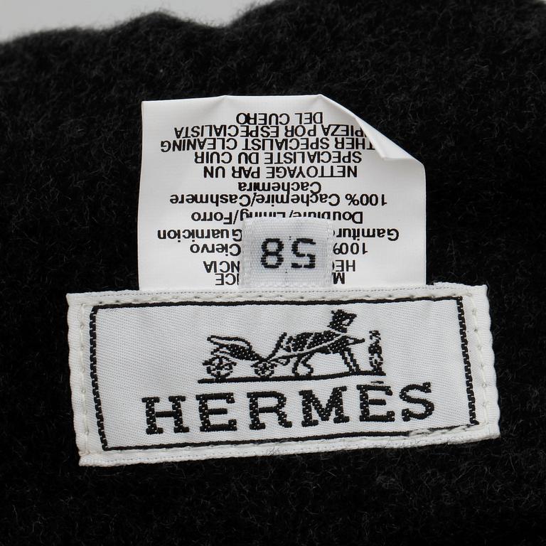 HERMÈS, en hatt, storlek 58.