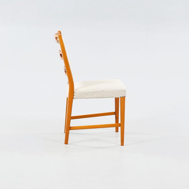 A chair, model "561-051" from the Futura-series, designed by David Rosén for A/B Nordiska Kompaniets verkstäder 1949.