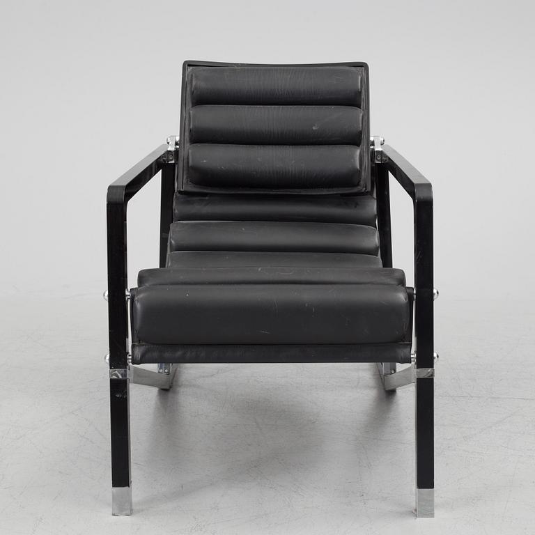 Eileen Gray, Transat Lounge Chair by Ecart International, 1980s.