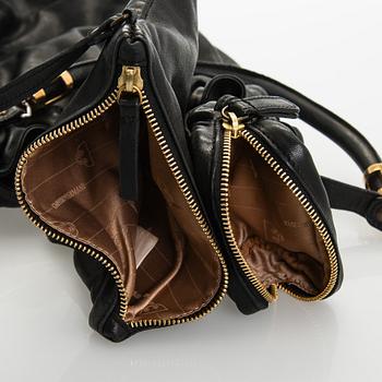 Emporio Armani, a leather bag.
