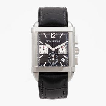 JEANRICHARD, kronograf, armbandsur, 35,5 x 36,5 (50) mm,