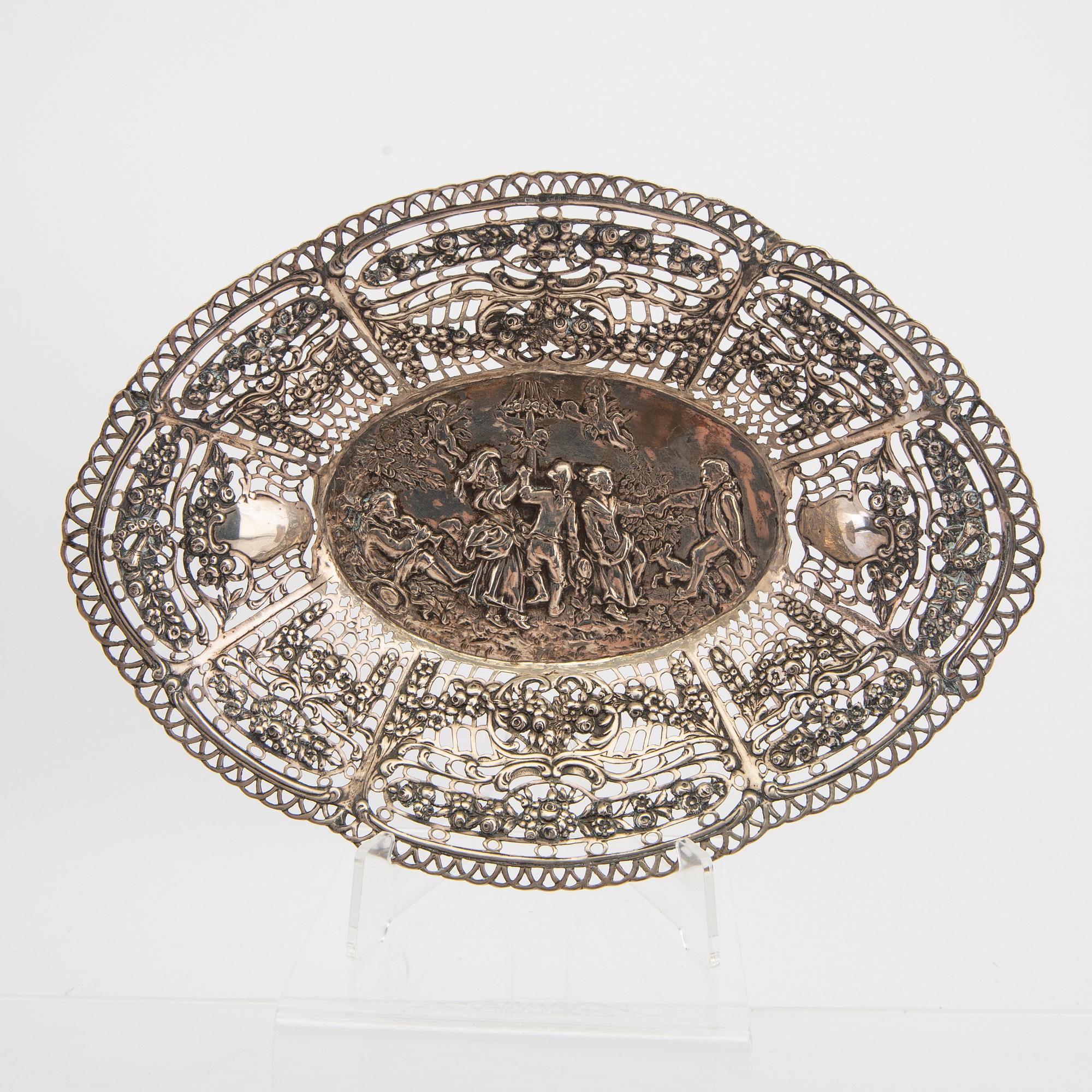 Skålfat 3 st silver 1900-tal.