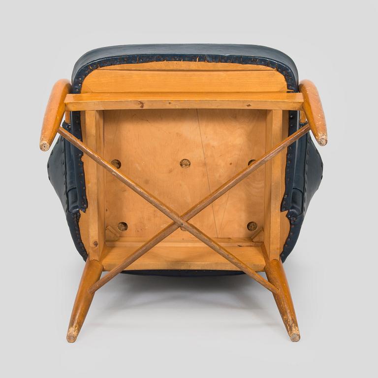 Carin Bryggman, armchair, manufacturer Kirjopuu 1950s.