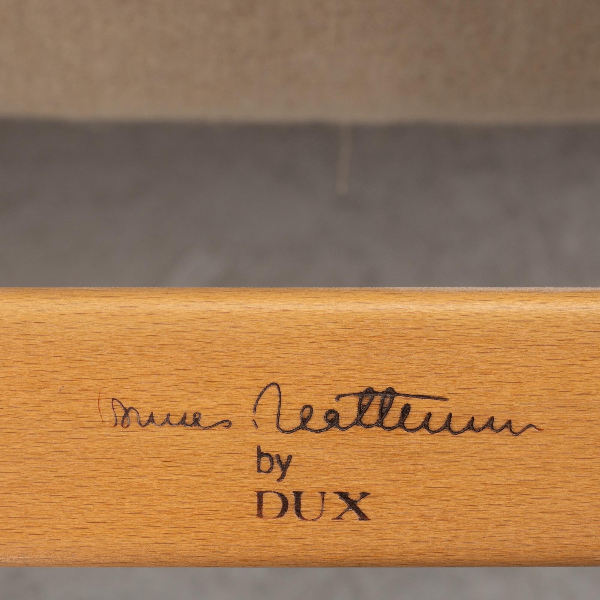 Bruno Mathsson, a pari of 'Ingrid' easy chairs, Dux.
