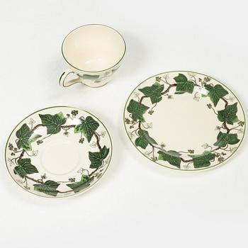 A 60-piece dinner and coffee service, 'Napoleon Ivy', Wedgwood, England.