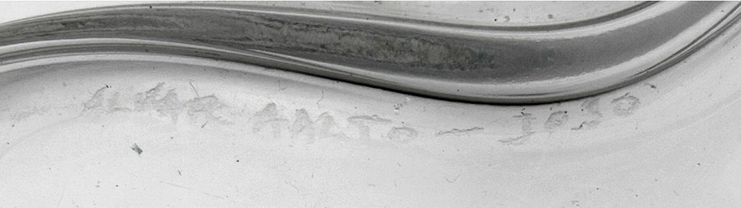 Alvar Aalto, vase model no. 3030 signed Alvar Aalto, Iittala Finland.