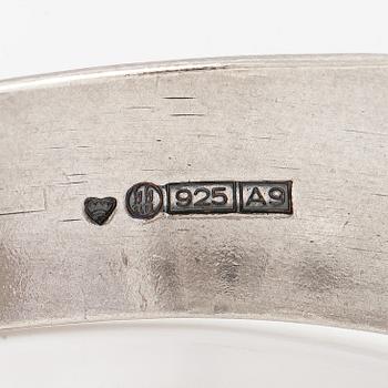 Germund Paaer, bracelets, 2 pcs, silver. Kalevala Koru.