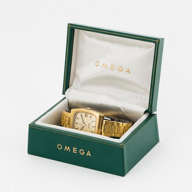 OMEGA, Constellation, Chronometer, wristwatch, 33 x 39,5 mm,