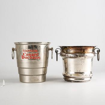 A set of two French champagne coolers first half of the 20th century.