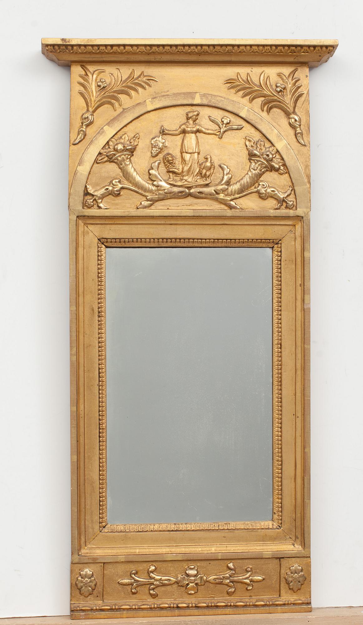 SPEGEL, sengustaviansk, tidigt 1800-tal.