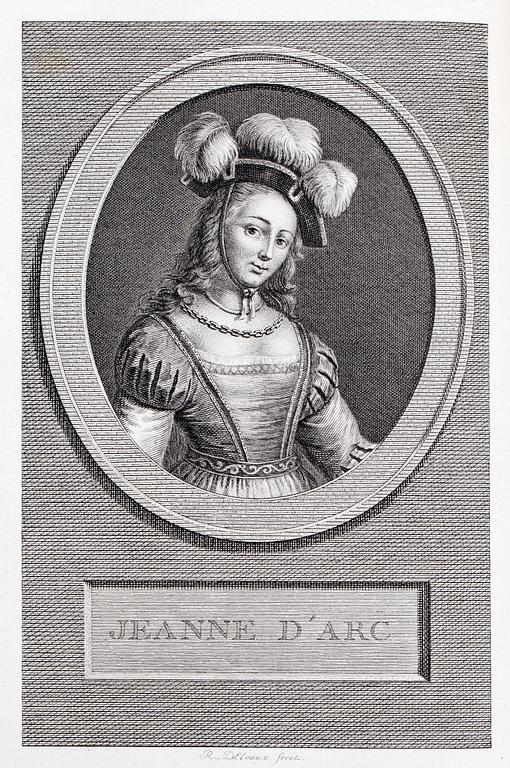 FURSTLIG BOK, "La Pucelle d´Orleans, poëme en vingt et un chants", av Francois Voltaire, Paris 1808.