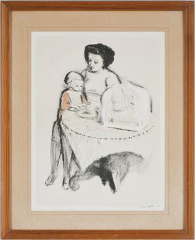 PARTI GRAFIK, ca 180 st, Föreningen för Grafisk Konst, årsmappar. 1942-1977.
