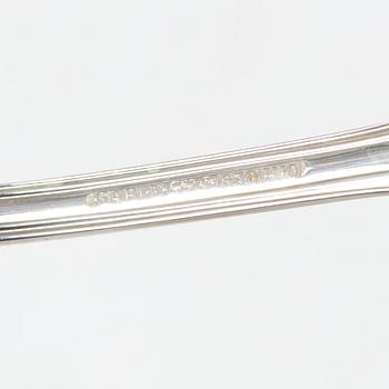 A 19-piece Swedish silver cutlery set, model 'Olga', GAB, Eskilstuna 1982.