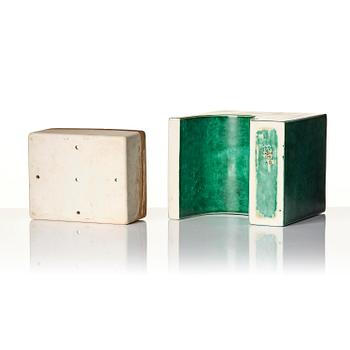 Wilhelm Kåge, a rare "Puzzle" cactus planter model 975/4B, Gustavsberg, 1930s.