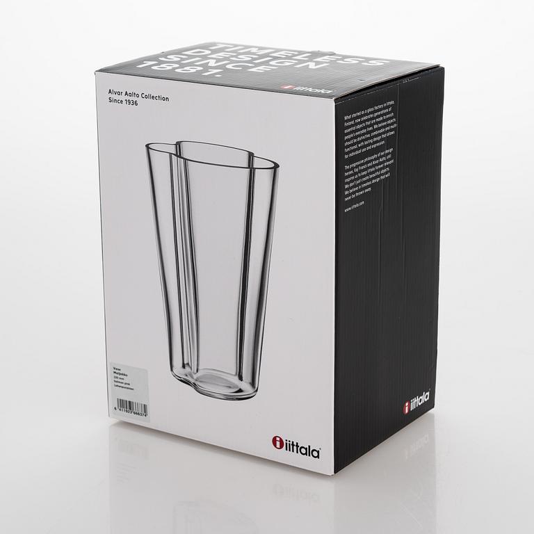 Alvar Aalto, maljakko, "220", signeerattu Iittala.