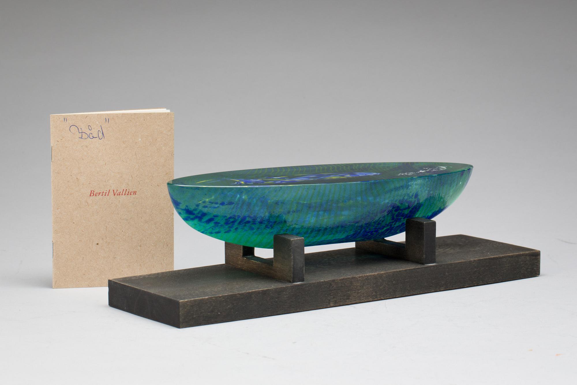 SKULPTUR, glas. Bertil Vallien Kosta Boda.