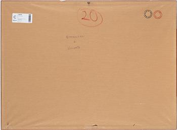 Renato Ranaldi, signed and dated 1986. Ink.