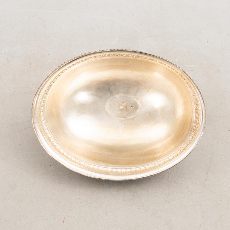 Cloche/Steak dome England early 20th century silver plate.