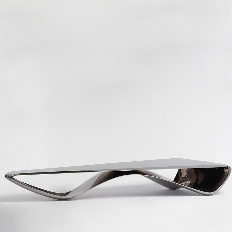 Johan Jonsson, a "Luscious Two" (Black Edition) coffee table/sculpture, ed. 6 + 2 AP, executed 2013-2014.
