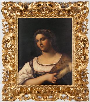 Sebastian del Piombo, hänen mukaansa, öljy kankaalle, 1800-luku, ei signeerattu.