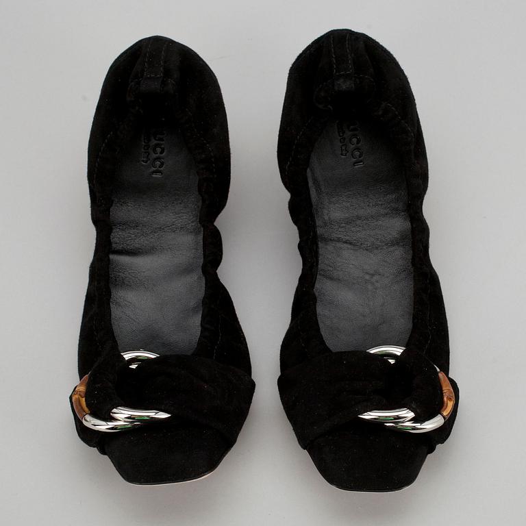 SKOR, ballerinas, Gucci.