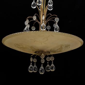A 1920/30's ceiling light.