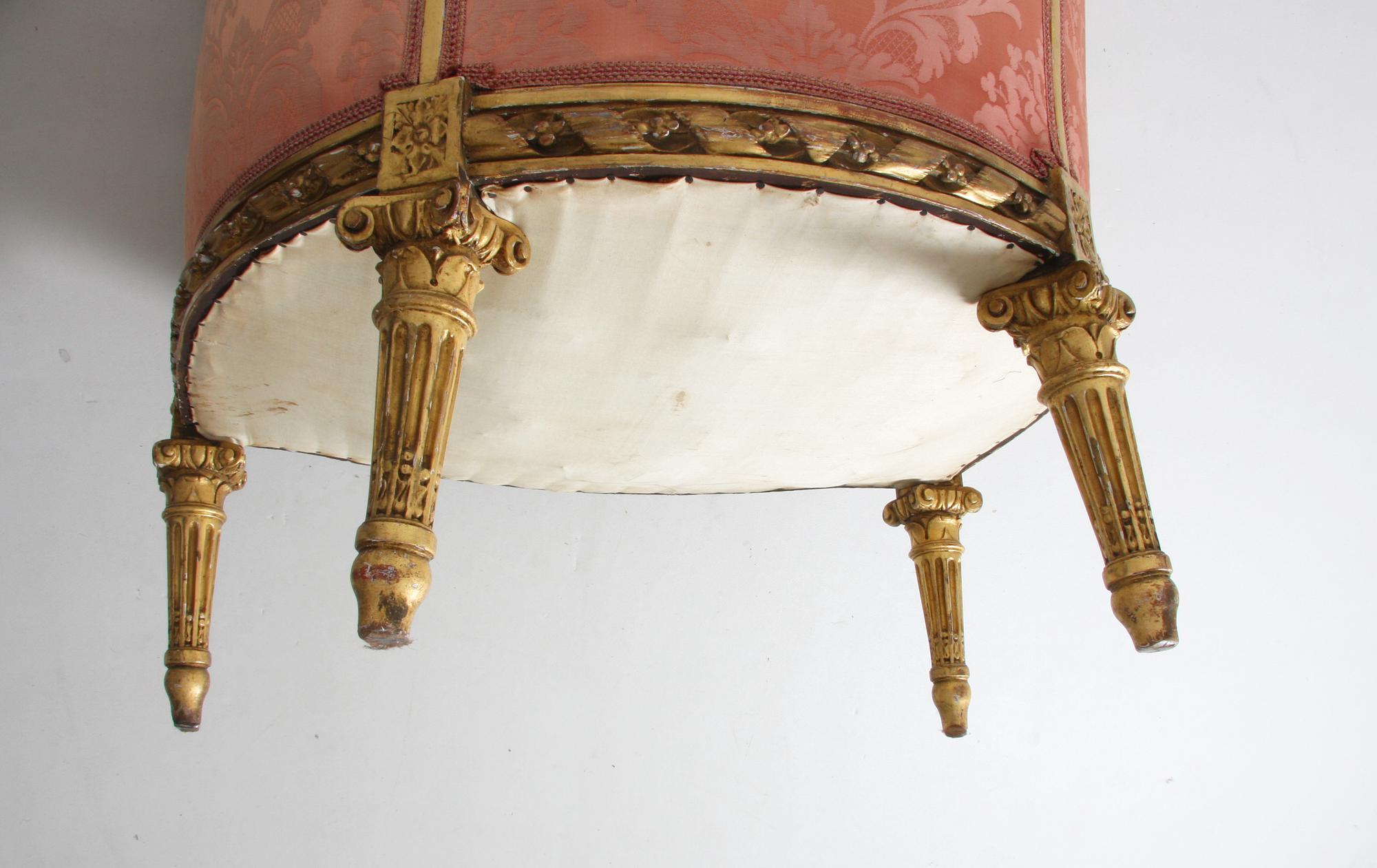 BERGÈRE. gustaviansk stil.