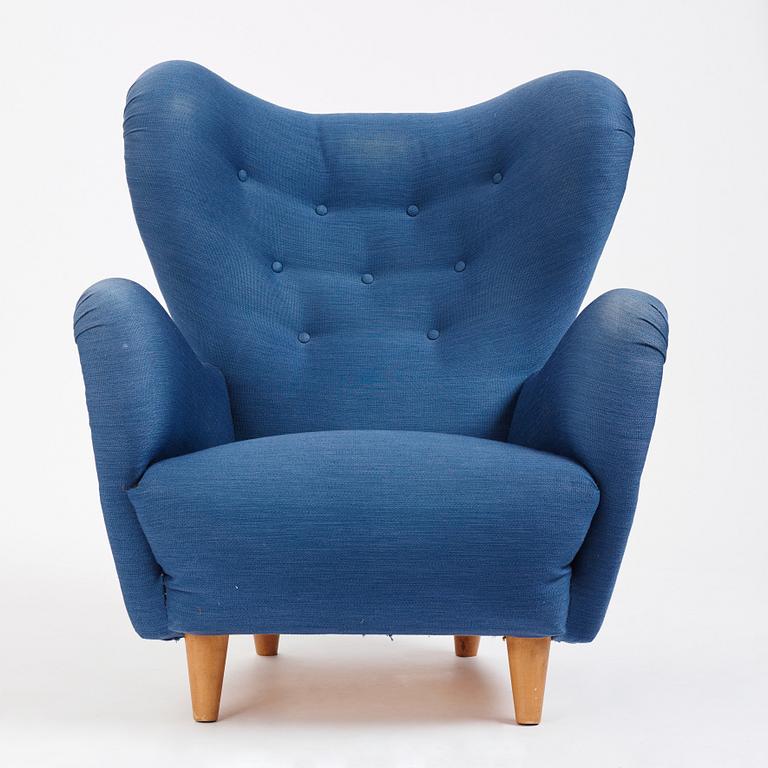 Otto Schulz, an easy chair, Boet, Gothenburg, 1940s.