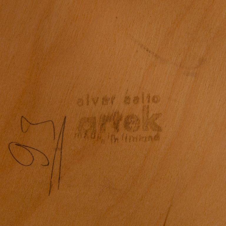 KARMSTOLAR, 4 st, E45, Alvar Aalto, Artek 1900-talets slut.
