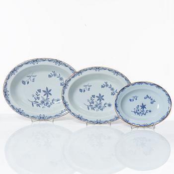 An 111-piece 'Ostindia' porcelain dinner service, Rörstrand.