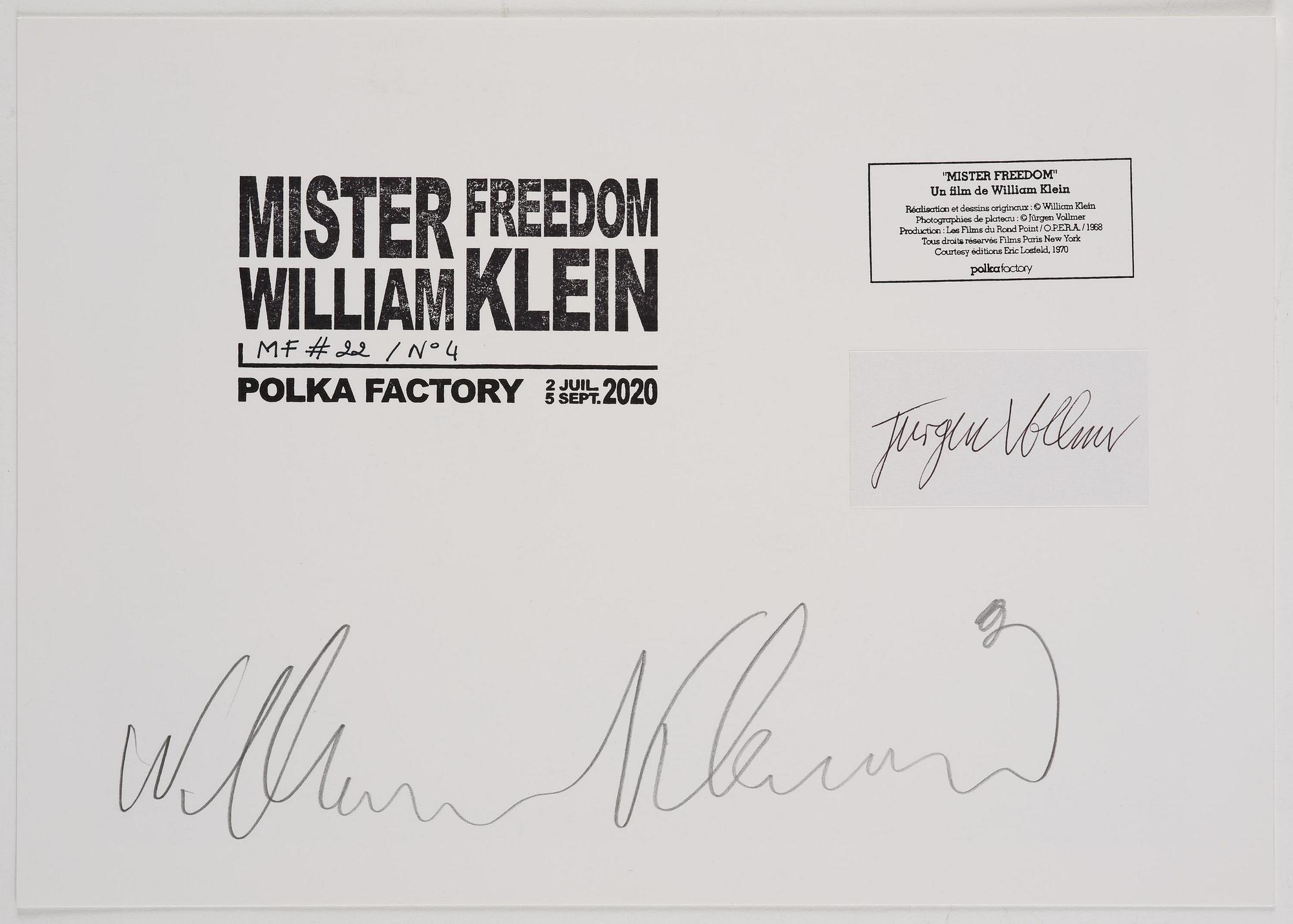 William Klein, ”Mister Freedom koffert - full set edition”, 2020.