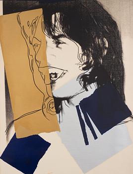 Andy Warhol, "Mick Jagger".