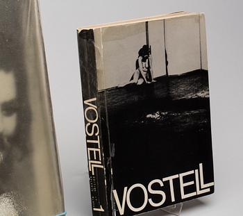 WOLF VOSTELL, ASSEMBLAGE, signerad med dedikation till Yoshio Nakajima. sam BOK.