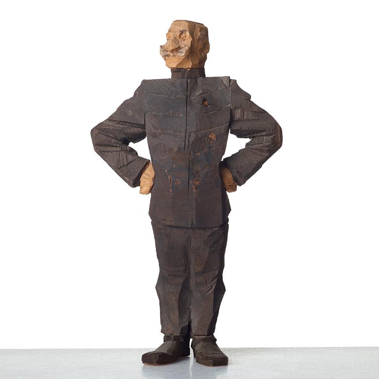 Axel Petersson Döderhultarn, "Beväringsmönstring" (The Enrollment Act), 8 pieces.