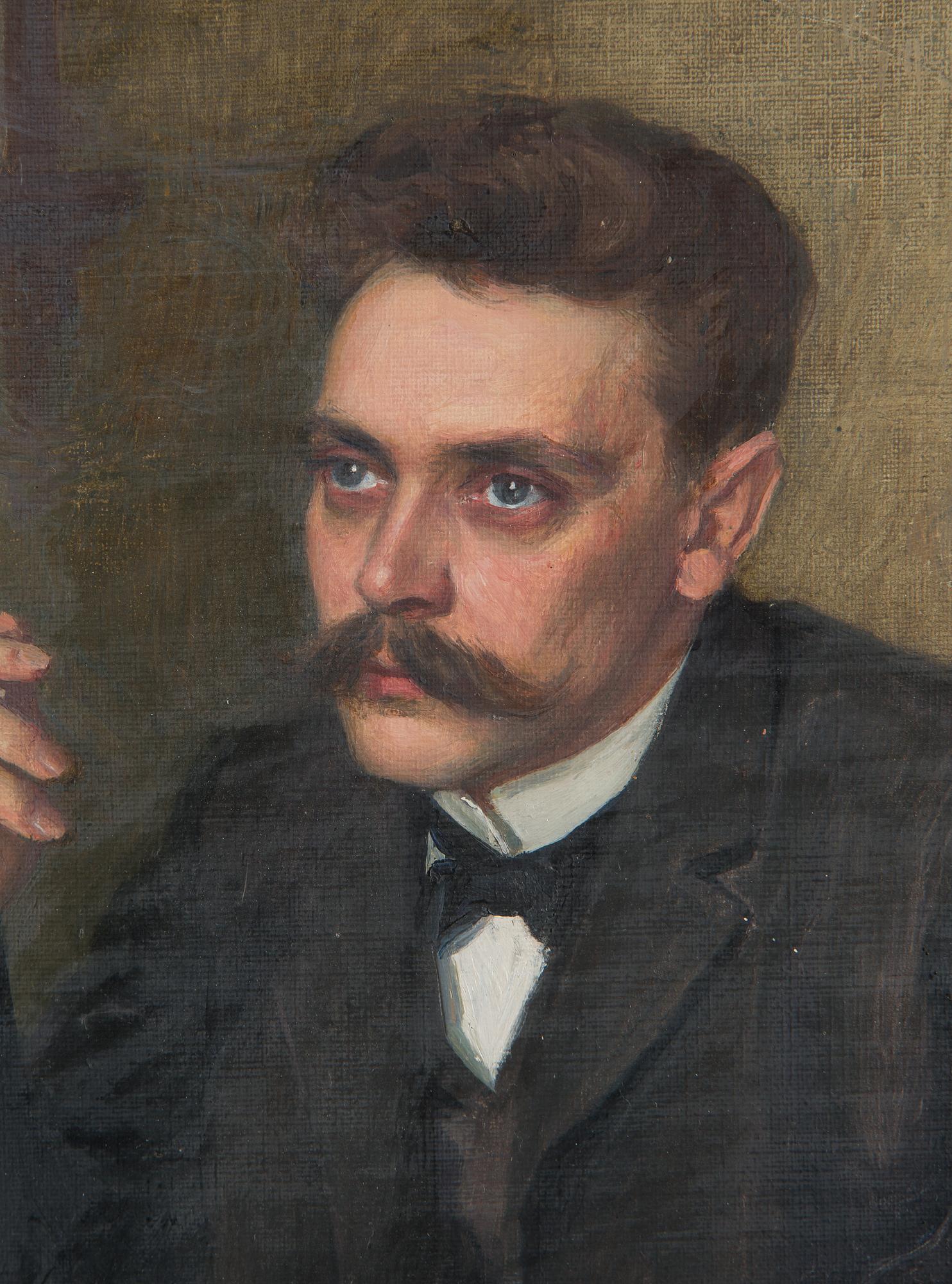 Dora Wahlroos, The artist's brother Georg Wahlroos.