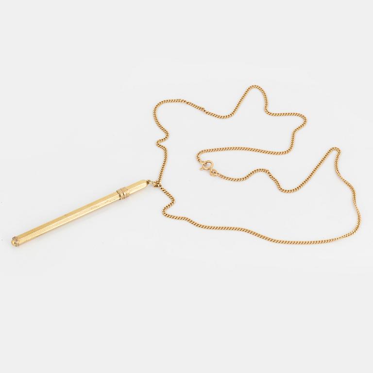 CHAMPAGNE WISK, with chain 18K gold.