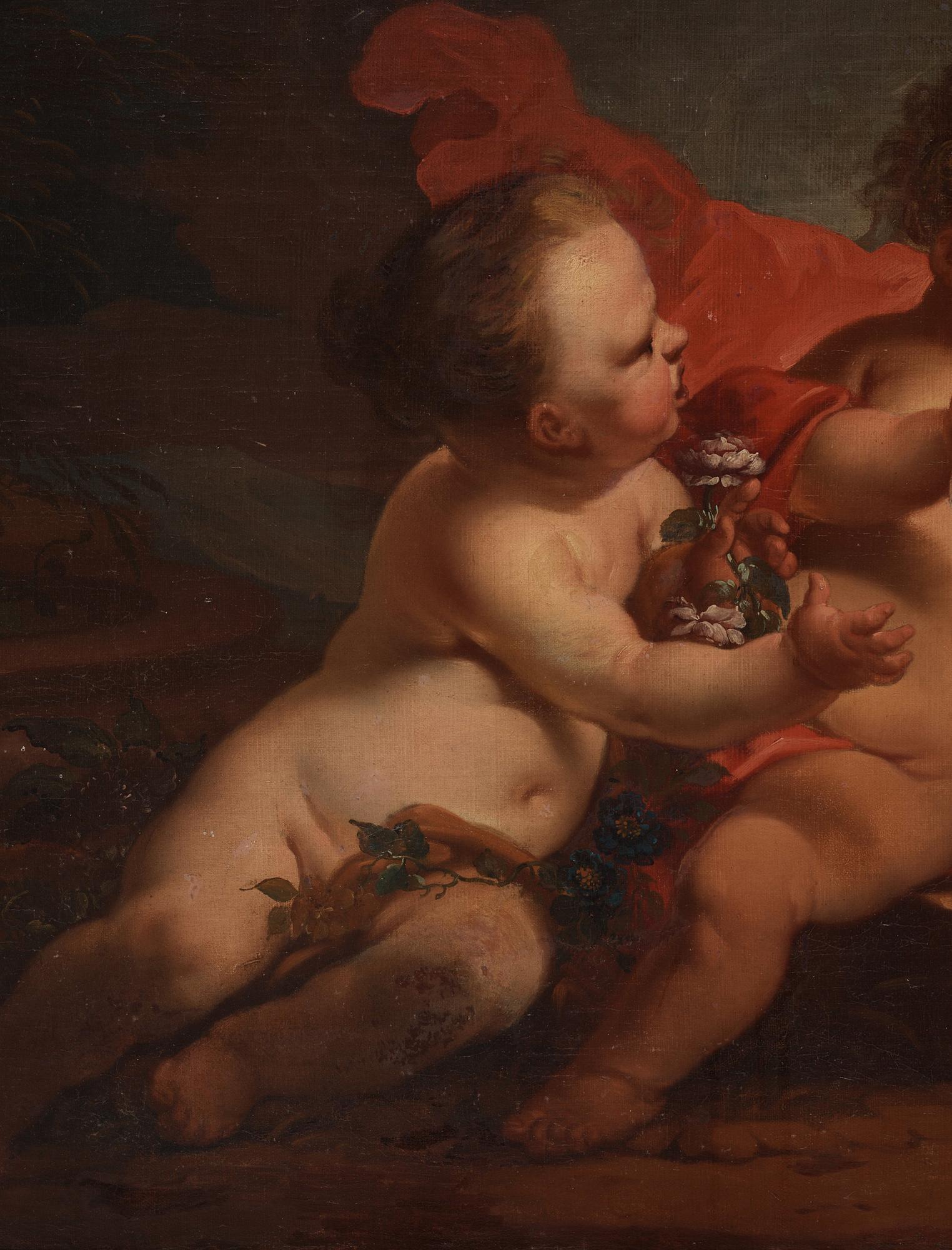 Jacob de Wit, Allegorical figure scene.