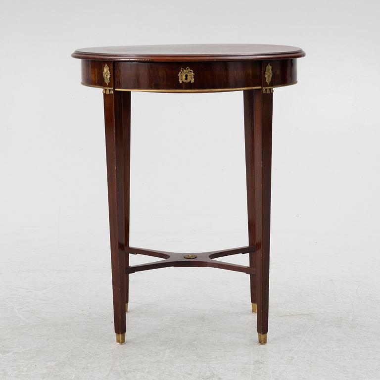 Side table, late Gustavian style, second half of the 19th century.