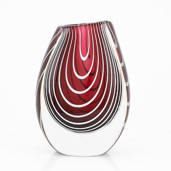 Vicke Lindstrand, vas, glas, Kosta.