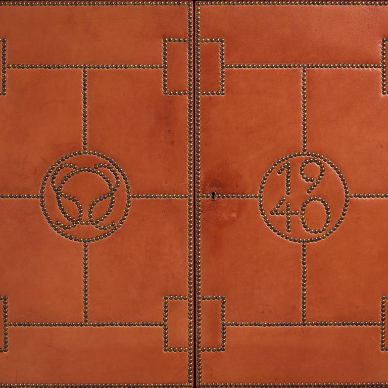Otto Schulz, a Swedish Modern cabinet on stand, Boet, Gothenburg, Sweden, 1940.