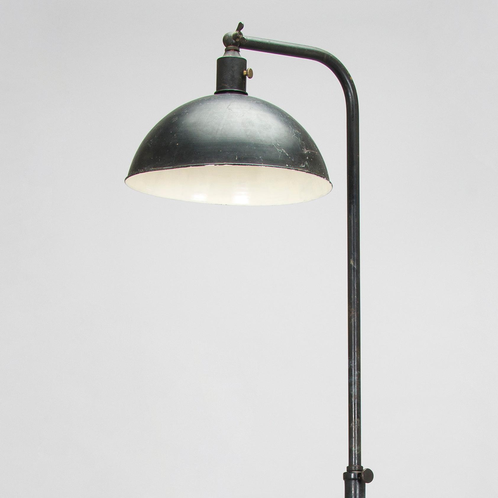 Paavo Tynell, floor lamp / studio lamp, made to order, Taito 1933.
