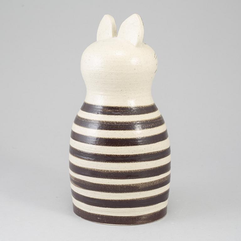 LISA LARSON, a 'Trull' stoneware figurine, Gustavsberg, 1972-74.